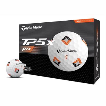 Picture of TaylorMade TP5x Pix Golf Balls White 2 For £75