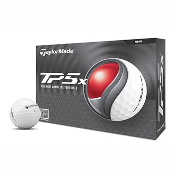 Picture of TaylorMade TP5x Golf Balls White 2 For £69.99