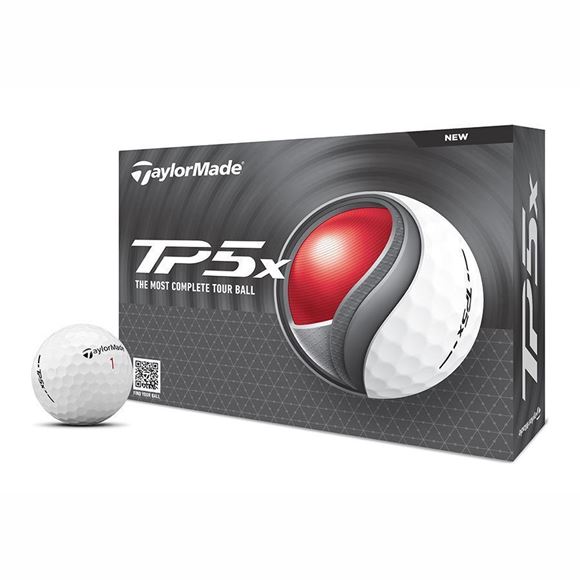 Picture of TaylorMade TP5x Golf Balls White 2 For £69.99