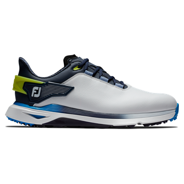 Picture of Footjoy Mens Pro/SLX 2024 Golf Shoes - 56914 - White/Navy/Blue