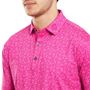 Picture of FootJoy Mens Painted Floral Lisle Polo Shirt - 81616