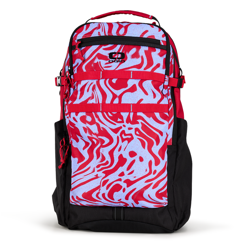 Ogio Alpha 25L Backpack Red Melting