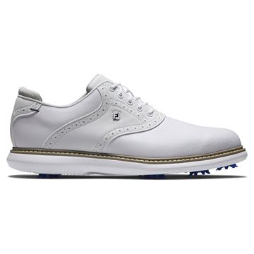 Picture of FootJoy Mens FJ Traditions Golf Shoes - 57903 - White