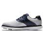 Picture of FootJoy Mens FJ Traditions Golf Shoes - 57945 - White/Navy Camo SALE