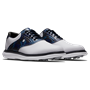 Picture of FootJoy Mens FJ Traditions Golf Shoes - 57945 - White/Navy Camo SALE