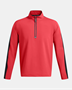 Picture of Under Armour Men's UA Storm Windstrike ½ Zip Pullover - 1383149-814 - Solstice Red
