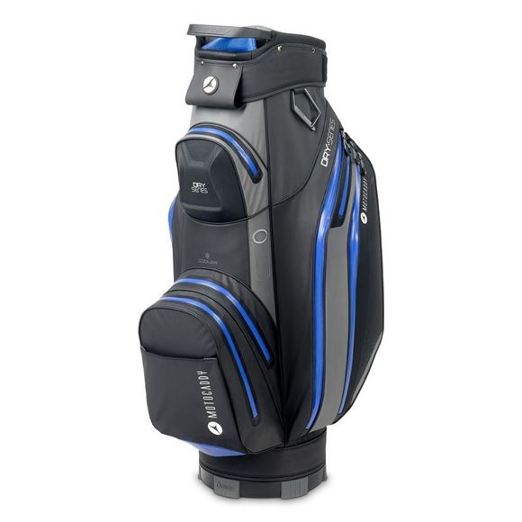 Picture of Motocaddy  Dry Series Waterproof Cart Bag - Charcoal/Blue