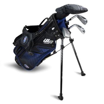 Picture of US Kids Boys UL7-45 4 Club Stand Set, Black/Blue