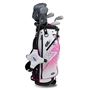 Picture of US Kids Girls UL7-48 5 Club Stand Set, White/Pink