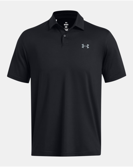 Picture of Under Armour Men's UA Tee To Green Polo - 1383714 - Black