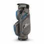 Picture of Powakaddy DLX-Lite Golf Cart Bag - Gun Metal with Blue trim 2024