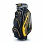 Picture of Powakaddy Premium Tech Golf Cart Bag - Gun Metal with Yellow trim 2024