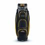 Picture of Powakaddy Premium Tech Golf Cart Bag - Gun Metal with Yellow trim 2024