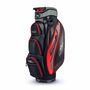 Picture of Powakaddy Premium Tech Golf Cart Bag - Gun Metal with Red trim 2024