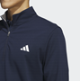 Picture of adidas Mens Elevated 1/4 Zip Pullover - IB6114 - Navy