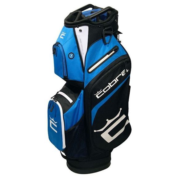 Picture of Cobra Signature Cart Bag - Black/Blue