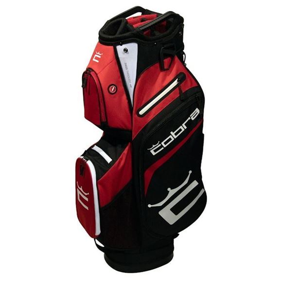 Picture of Cobra Signature Cart Bag - Black/Red