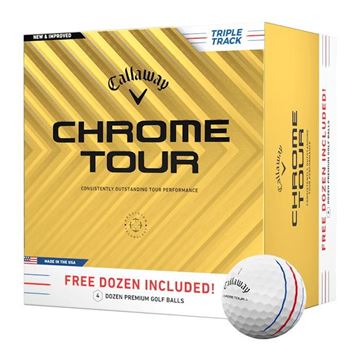 Picture of Callaway Chrome Tour Triple Track Golf Balls 2024 (4 for 3 special)