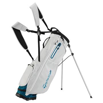 Picture of TaylorMade FlexTech Super Lite Stand Bag - Silver/Navy