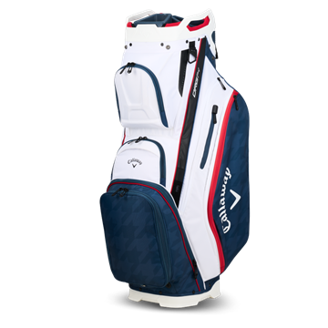 Picture of Callaway Org 14 Cart Bag - White/Navy Hounds/Red