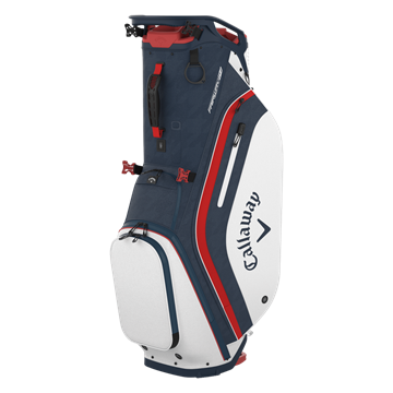 Picture of Callaway Fairway 14 Stand Bag 2024 - Navy Hounds/White/Red