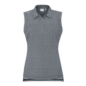 Picture of Ping Ladies Olive Stand Collar Polo Shirt - Navy/White