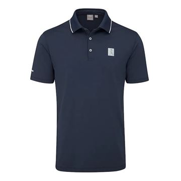 Picture of Ping Mens Mr. PING II Polo Shirt - Navy
