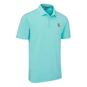 Picture of Ping Mens Mr. PING II Polo Shirt - Aruba Blue