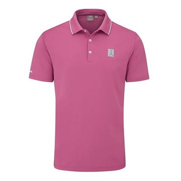Picture of Ping Mens Mr. PING II Polo Shirt - Beet Red