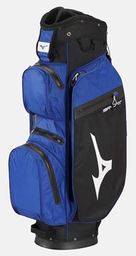 Picture of Mizuno BR-DRIc Waterproof Cart Bag - Staff Blue/White