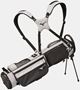 Picture of Mizuno BR-D2 Stand Bag - Heather Grey/Black