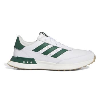 Picture of adidas Mens S2G SL Leather Golf Shoes White/Green