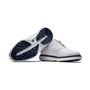 Picture of FootJoy Mens FJ Traditions Spikeless Golf Shoes - 57927 - White SALE