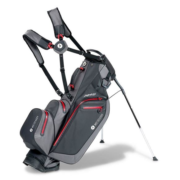 Picture of Motocaddy HydroFLEX Stand Bag Charcoal/Red