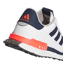Picture of adidas Mens S2G Golf Shoes White/Navy/Red