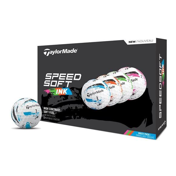 Picture of TaylorMade SuperSoft Ink Golf Balls 2025 Multi Pack (Multi Buy)