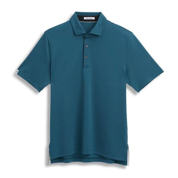 Picture of Ashworth Mens Golf Cool Tech Polo Shirt - AM1101 Lagoon