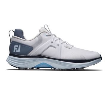 Picture of FootJoy Mens Hyperflex Golf Shoes 	White/Blue 55471