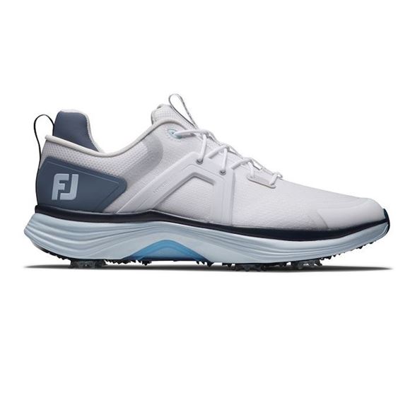 Picture of FootJoy Mens Hyperflex Golf Shoes 	White/Blue 55471