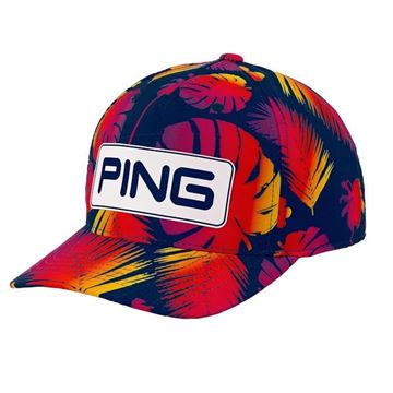 Picture of Ping Electric Sunset Tour Snapback - Navy
