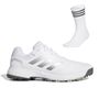 Picture of adidas Mens Traxion Response SL Golf Shoes - White/Silver