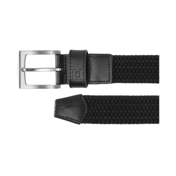 Picture of Footjoy Mens Braided Belt Black 69488