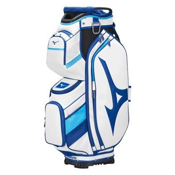 Picture of Mizuno Tour Cart Bag 14-Way White/Blue