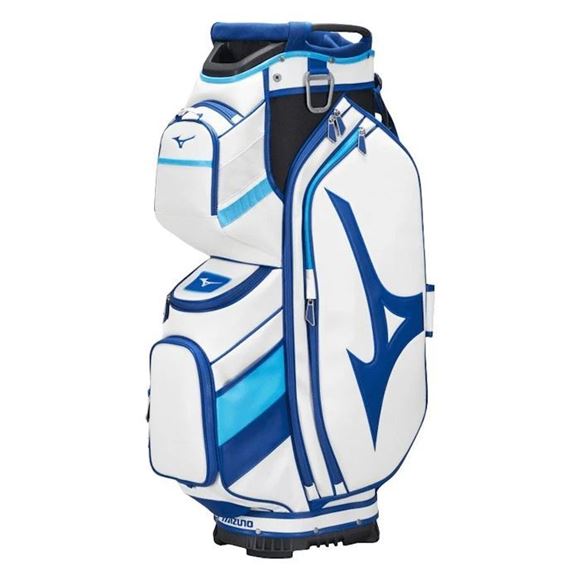 Picture of Mizuno Tour Cart Bag 14-Way White/Blue
