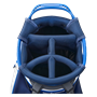 Picture of Mizuno Tour Stand Bag 5-Way 2025 Staff White/Blue