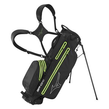 Picture of Mizuno BR-DRI Waterproof Stand Bag - Black/Green