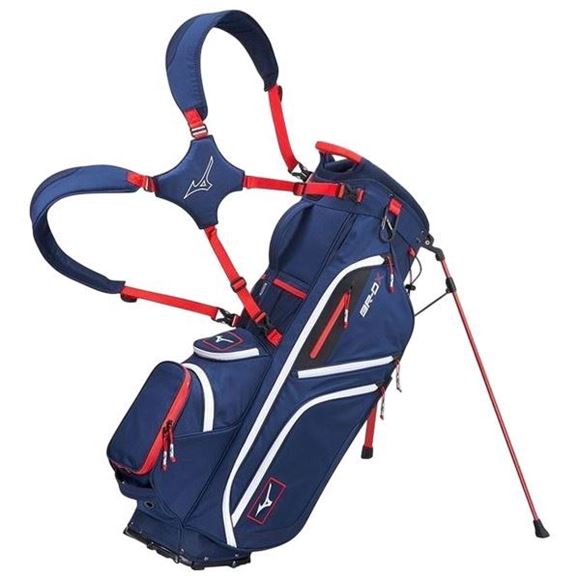 Picture of Mizuno BR-DX Stand Bag Navy/Red