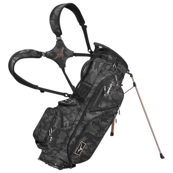 Picture of Mizuno BR-DX Stand Bag 2024 - Black Camo/Copper