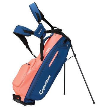 Picture of TaylorMade Flextech Stand Bag 2024 - Coral/Navy