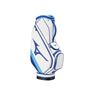 Picture of Mizuno Tour Staff Cart Bag - White/Blue